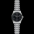 Tudor 1926 Automatic Black Dial Silver Steel Strap Watch for Men - M91650-0002