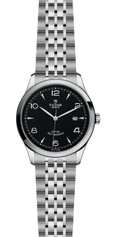 Tudor 1926 Automatic Black Dial Silver Steel Strap Watch for Men - M91650-0002