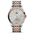 Tudor 1926 Automatic Diamonds Silver Dial Two Tone Steel Strap Watch for Men - M91651-0002