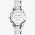 Michael Kors Sage Pavé Crystals Silver Dial Silver Steel Strap Watch for Women - MK4825LE