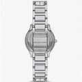 Michael Kors Sage Pavé Crystals Silver Dial Silver Steel Strap Watch for Women - MK4825LE
