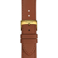 Tissot T Classic Everytime White Dial Brown Leather Strap Watch For Men - T109.410.36.031.00
