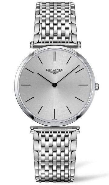 Longines La Grande Classique De Longines Silver Dial Silver Steel Strap Watch for Women - L4.755.4.72.6