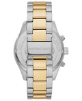 Michael Kors Layton Chronograph Blue Dial Two Tone Steel Strap Watch For Men - MK8825