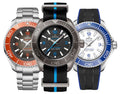 Omega Seamaster Planet Ocean 6000M 45.5mm Black Dial Silver Steel Strap Watch for Men - 21530462106001