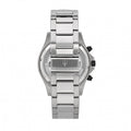 Maserati SFIDA Chronograph White Dial Silver Steel Strap Watch For Men - R8873640003
