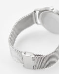 Emporio Armani Minimalist Quartz Blue Dial Silver Steel Strap Watch For Men - AR11571