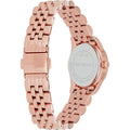 Michael Kors Lexington Quartz White Dial Rose Gold Steel Strap Watch For Women - MK3230