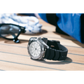 Seiko Shogun Prospex Titanium Divers Automatic White Dial Black Rubber Strap Watch For Men - SPB191J1