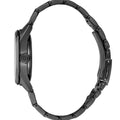 Seiko Presage Sharp Edged Series Black Dial Black Steel Strap Watch For Men - SPB229J1