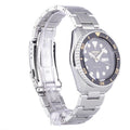 Seiko 5 Sports Automatic Black Dial Silver Steel Strap Watch For Men - SRPD57K1