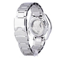 Seiko 5 Sports Automatic Black Dial Silver Steel Strap Watch For Men - SRPD57K1