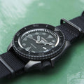 Seiko 5 Sports Automatic Black Dial Black NATO Strap Watch For Men - SRPD79K1