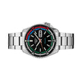 Seiko 5 Sports SKX Series Regatta Timer Retro Blue Dial Silver Steel Strap Watch For Men - SRPK13K1
