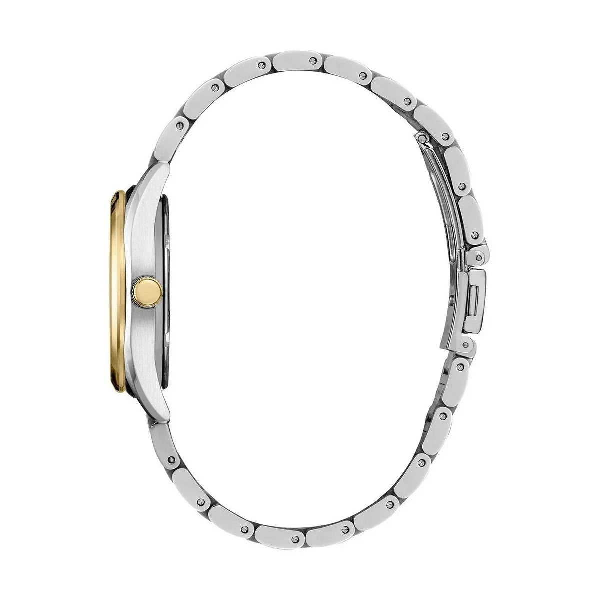 Seiko Diamond Silver Dial Two Tone Steel Strap Watch for Women - SUR582P1