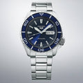Seiko 5 Sports Automatic Blue Dial Silver Steel Strap Watch for Men - SRPK97K1