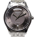 Tissot T Classic T One Automatic Grey Dial Silver Steel Strap Watch For Men - T038.430.11.067.00