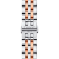 Tissot T Classic Tradition Lady White Dial Two Tone Steel Strap Watch For Women - T063.210.22.037.01