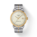 Tissot Luxury Powermatic 80 Gold Dial Silver Steel Strap Watch For Men - T086.407.22.261.00