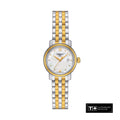 Tissot T Classic Bridgeport Mother of Pearl Dial Two Tone Steel Strap Watch For Women - T097.010.22.116.00