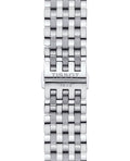 Tissot T Classic Bridgeport Black Dial Silver Steel Strap Watch For Men - T097.410.11.058.00