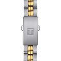 Tissot T Classic PR 100 Sport Chic White Dial Two Tone Steel Strap Watch For Women - T101.210.22.031.00