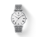 Tissot T Classic Everytime White Dial Silver Mesh Bracelet Watch For Men - T109.410.11.033.00