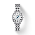 Tissot T Classic Carson Premium Automatic Lady Silver Dial Silver Steel Strap Watch for Women - T122.207.11.033.00