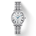 Tissot T Classic Carson Premium Automatic Lady Silver Dial Silver Steel Strap Watch for Women - T122.207.11.033.00