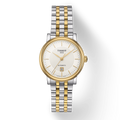 Tissot T Classic Carson Premium White Dial Two Tone Steel Strap Watch for Women - T122.207.22.031.00