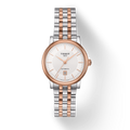 Tissot T Classic Carson Premium 30 White Dial Two Tone Steel Strap Watch for Women - T122.207.22.031.01