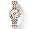 Tissot T Classic Carson Premium 30 White Dial Two Tone Steel Strap Watch for Women - T122.207.22.033.00