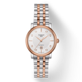 Tissot T Classic Carson Premium Diamonds White Dial Two Tone Steel Strap Watch for Women - T122.207.22.036.00