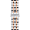 Tissot T Classic Carson Premium Diamonds White Dial Two Tone Steel Strap Watch for Women - T122.207.22.036.00