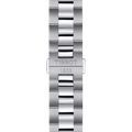 Tissot Gentleman Powermatic 80 Silicium Black Dial Silver Steel Strap Watch For Men - T127.407.11.061.01