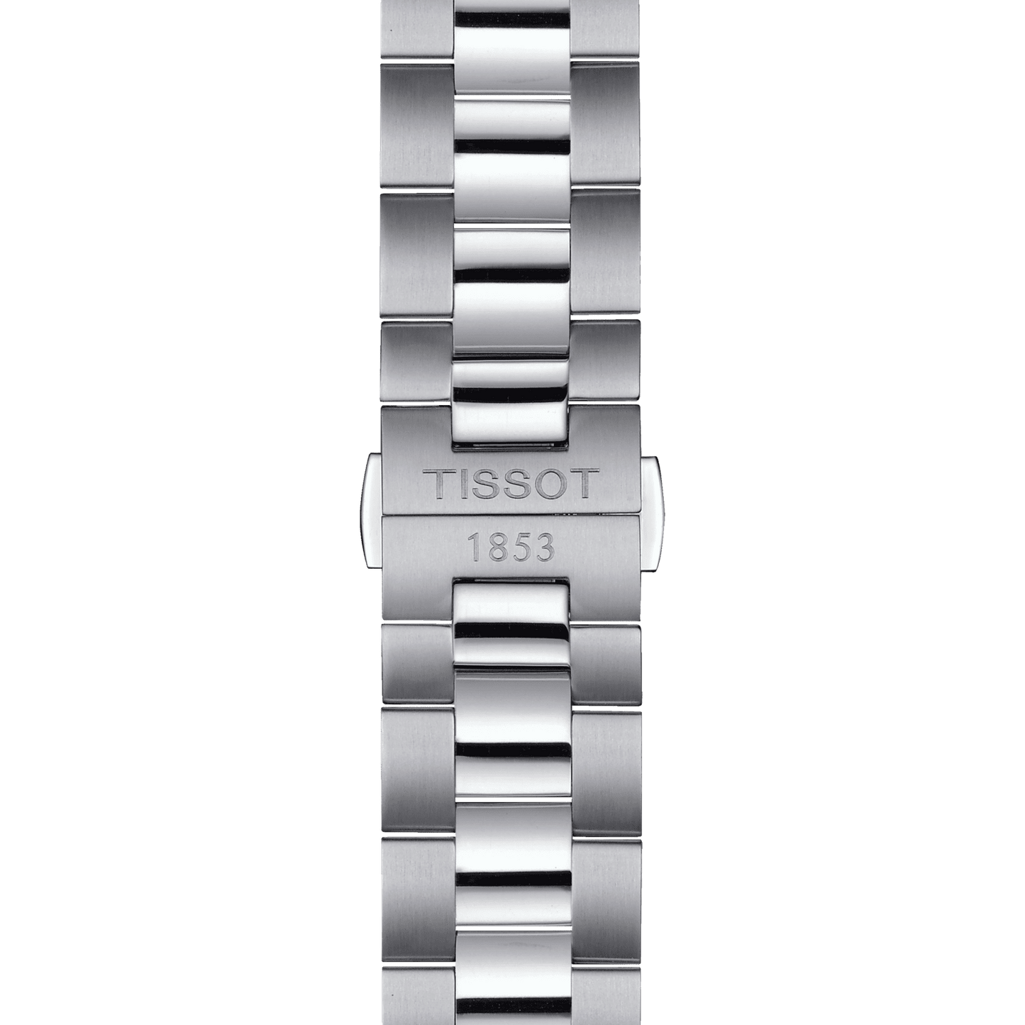 Tissot Gentleman Powermatic 80 Silicium Ice Blue Silver Steel Strap Watch For Men - T127.407.11.351.00
