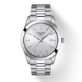 Tissot Gentleman Silver Dial Silver Steel Strap Watch For Men - T127.410.11.031.00