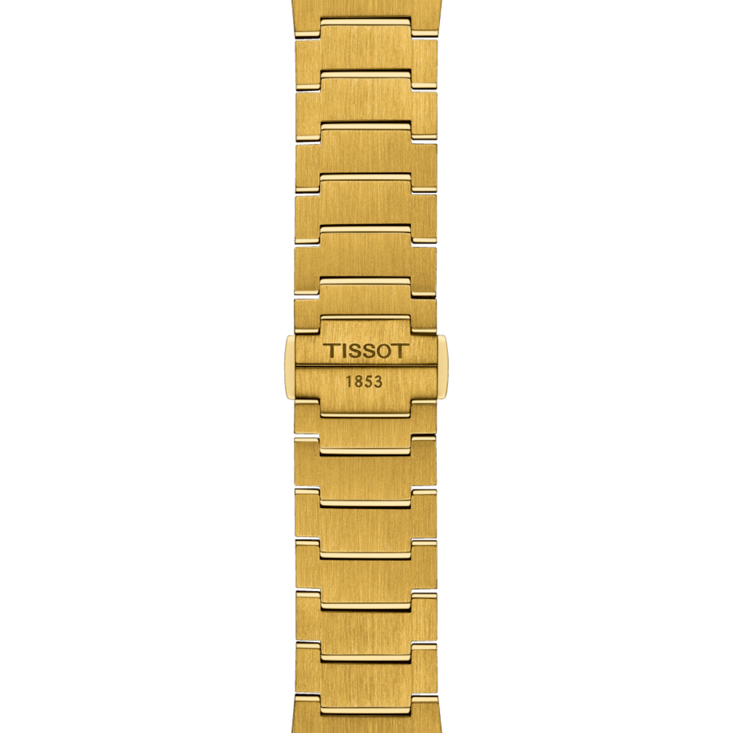Tissot PRX Champagne Yellow Gold Dial Gold Steel Strap Watch for Men - T137.410.33.021.00