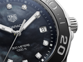 Tag Heuer Aquaracer Quartz Black Dial Silver Steel Strap Watch for Women - WAY131M.BA0748