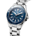 Tag Heuer Aquaracer Blue Dial Silver Steel Strap Watch for Women - WAY131S.BA0748