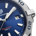 Tag Heuer Aquaracer Blue Dial Silver Steel Strap Watch for Men - WBD1112.BA0928