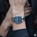 Tag Heuer Aquaracer Blue Dial Silver Steel Strap Watch for Women - WAY131S.BA0748