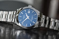 Tissot Gentlemen Powermatic 80 Silicium Blue Dial Silver Steel Strap Watch For Men - T127.407.11.041.00