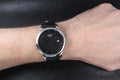 Tissot T Classic Tradition Quartz Black Dial Black Leather Strap Watch For Men - T063.610.16.058.00