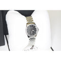 Gucci G Timeless Diamonds Mother of Pearl Black Dial Silver Mesh Bracelet Watch For Women - YA126507