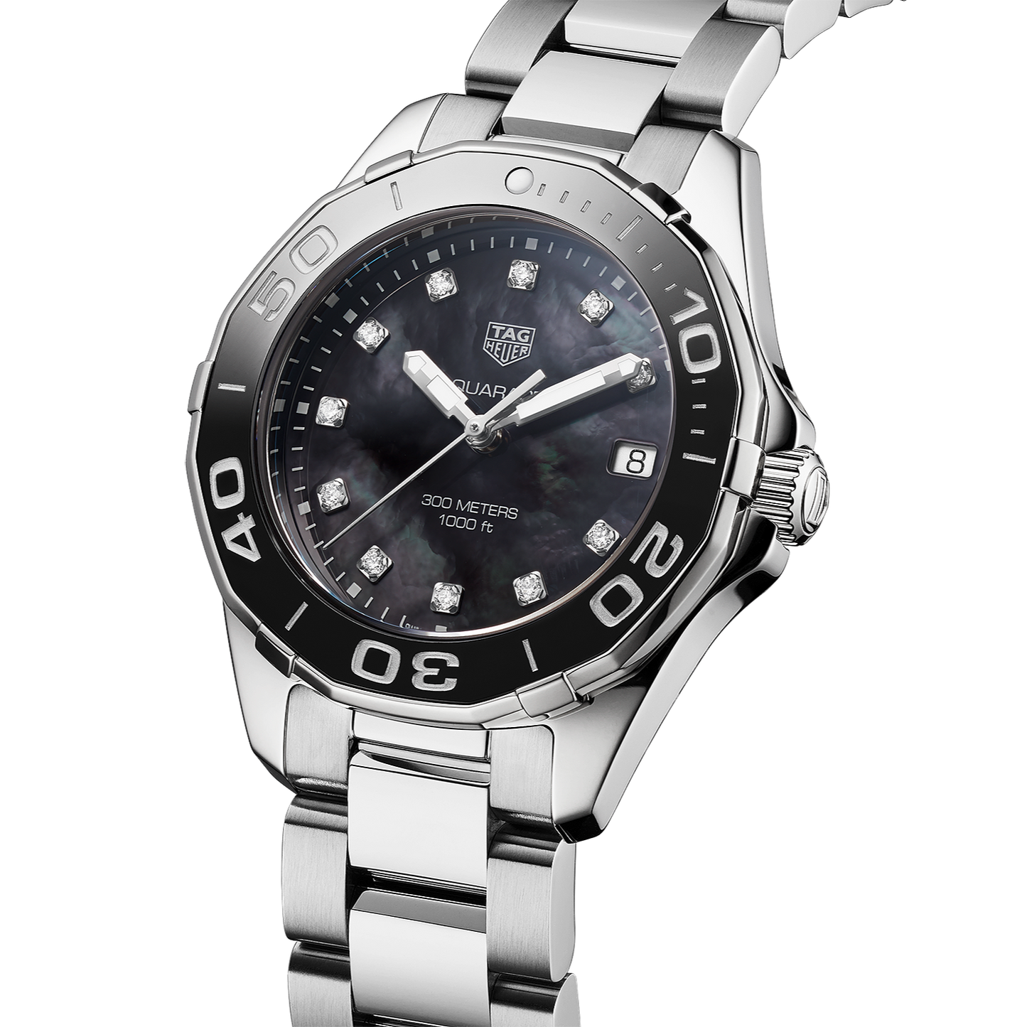 Tag Heuer Aquaracer Black Dial Watch for Women - WAY131M.BA0748