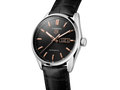Tag Heuer Carrera Day Date Black Dial Black Leather Strap Watch for Men - WBN2013.FC6503