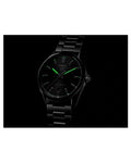 Tag Heuer Carrera Date Black Dial Silver Steel Strap Watch for Men - WBN2110.BA0639