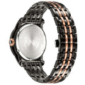 Versace Palazzo Empire Black Dial Two Tone Steel Strap Watch for Men - VERD00618