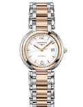 Longines PrimaLuna Quartz White Dial Two Tone Steel Strap Watch for Women - L8.110.5.16.6